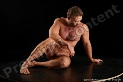Nude Man Muscular Standard Photoshoot Realistic